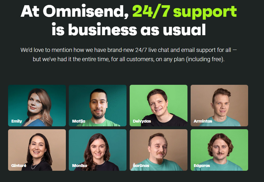 omnisend customer support