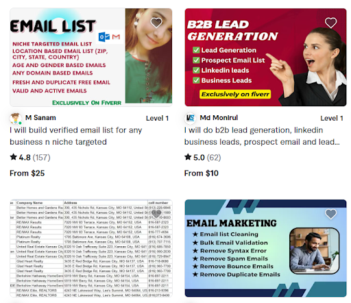email lists