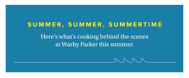 warby parker newsletter