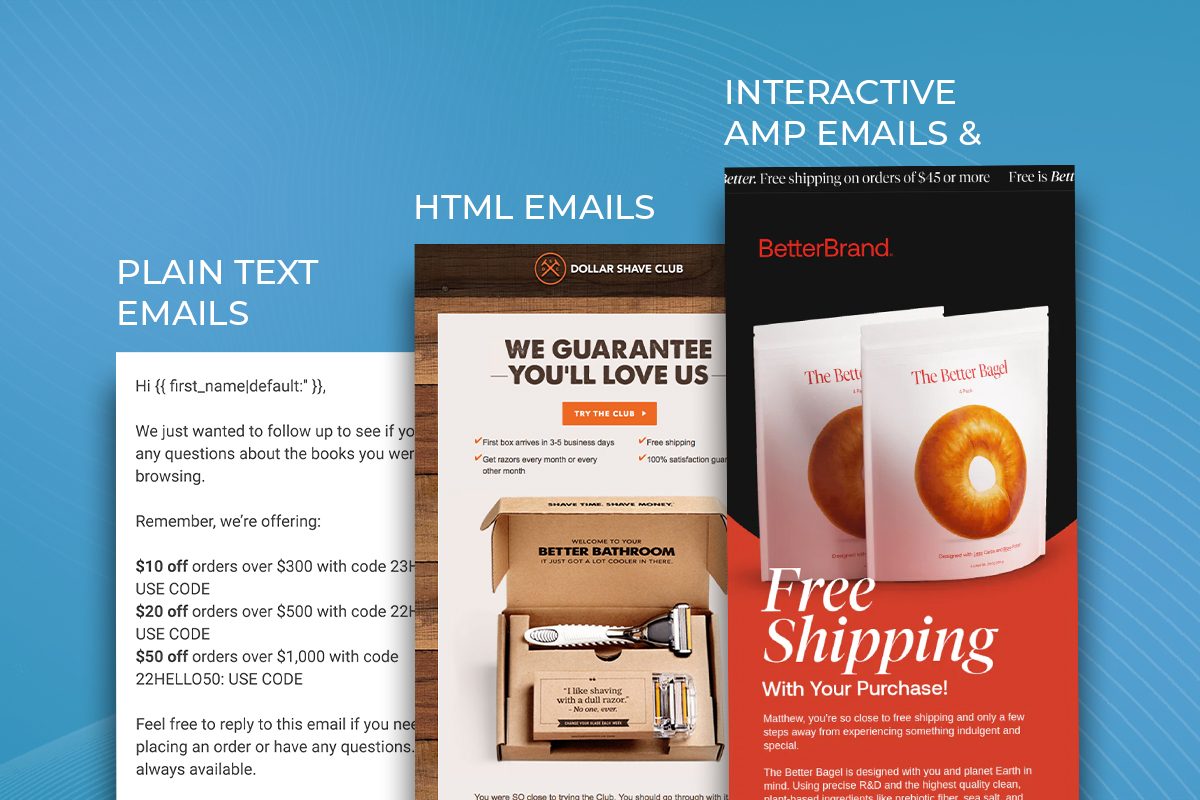 Types of Email Design