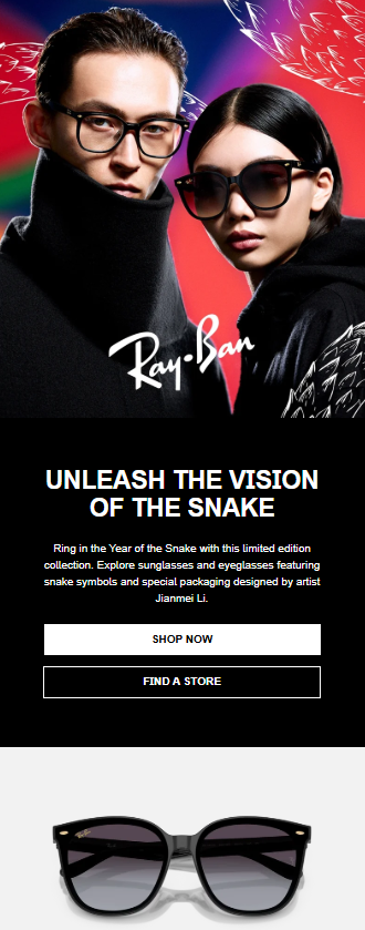 ray ban product email